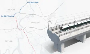 Quy mô, hướng tuyến dự án Metro Bến Thành - Cần Giờ